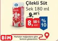 SEK ÇİLEKLİ SÜT SEK ÇİLEKLİ SÜT